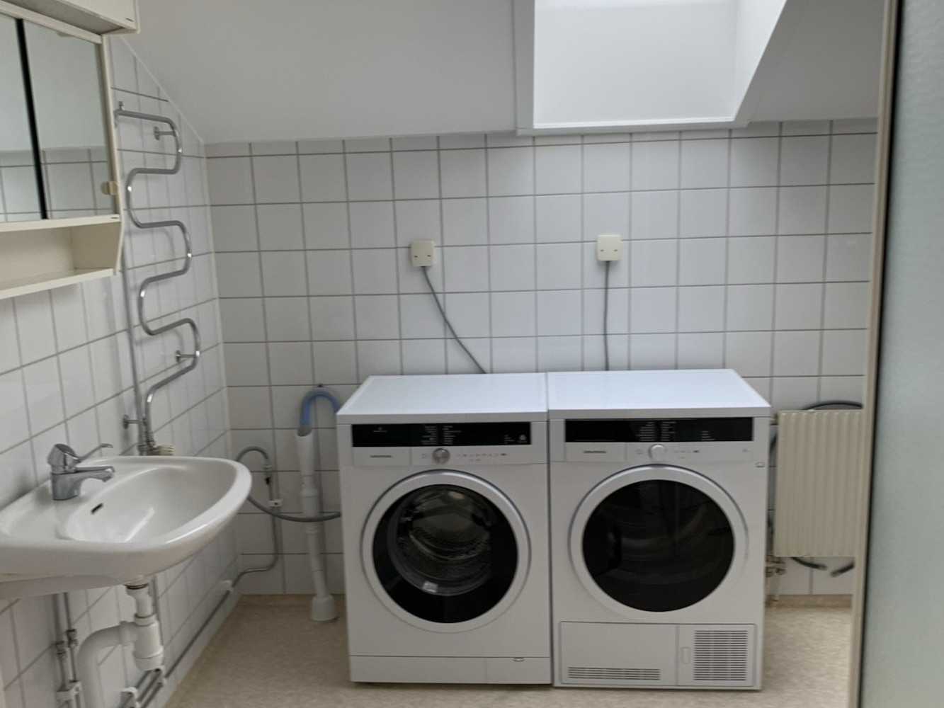 Tvätt och tork i mysig etta på Hantverksgatan 12 i Halmstad